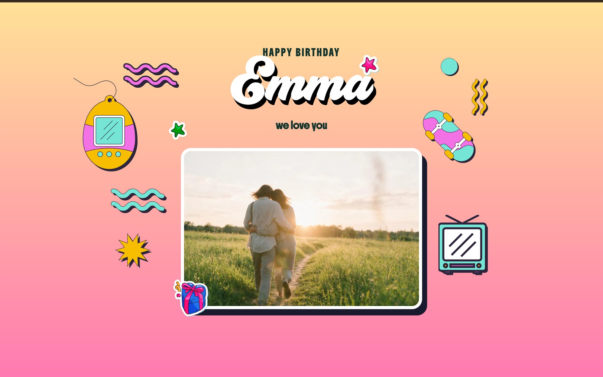 Party Pop example